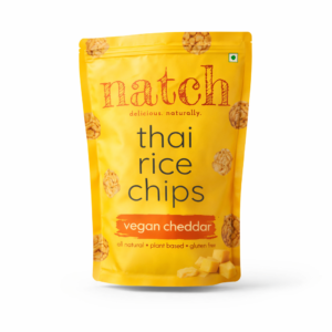 Natch Thai Rice Chips – Vegan Cheddar